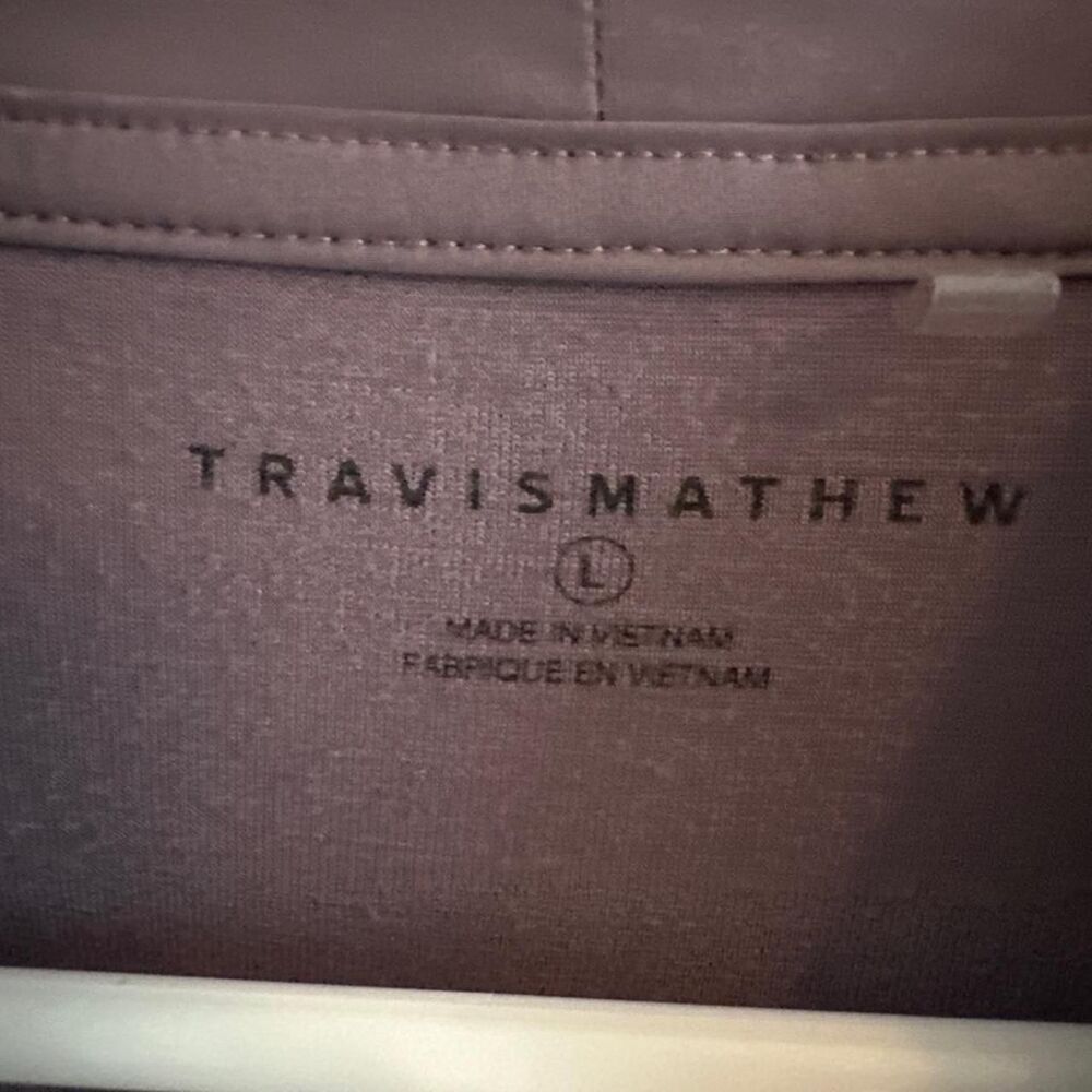 Travis Mathew Women's Purple Hoodie - Picture 2 of 2